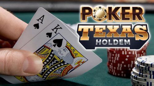 Eine Variante von Texas Holdem-Poker