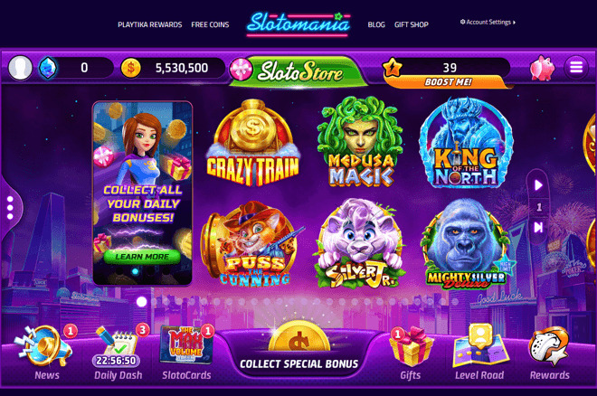 Slotomania online casino slot